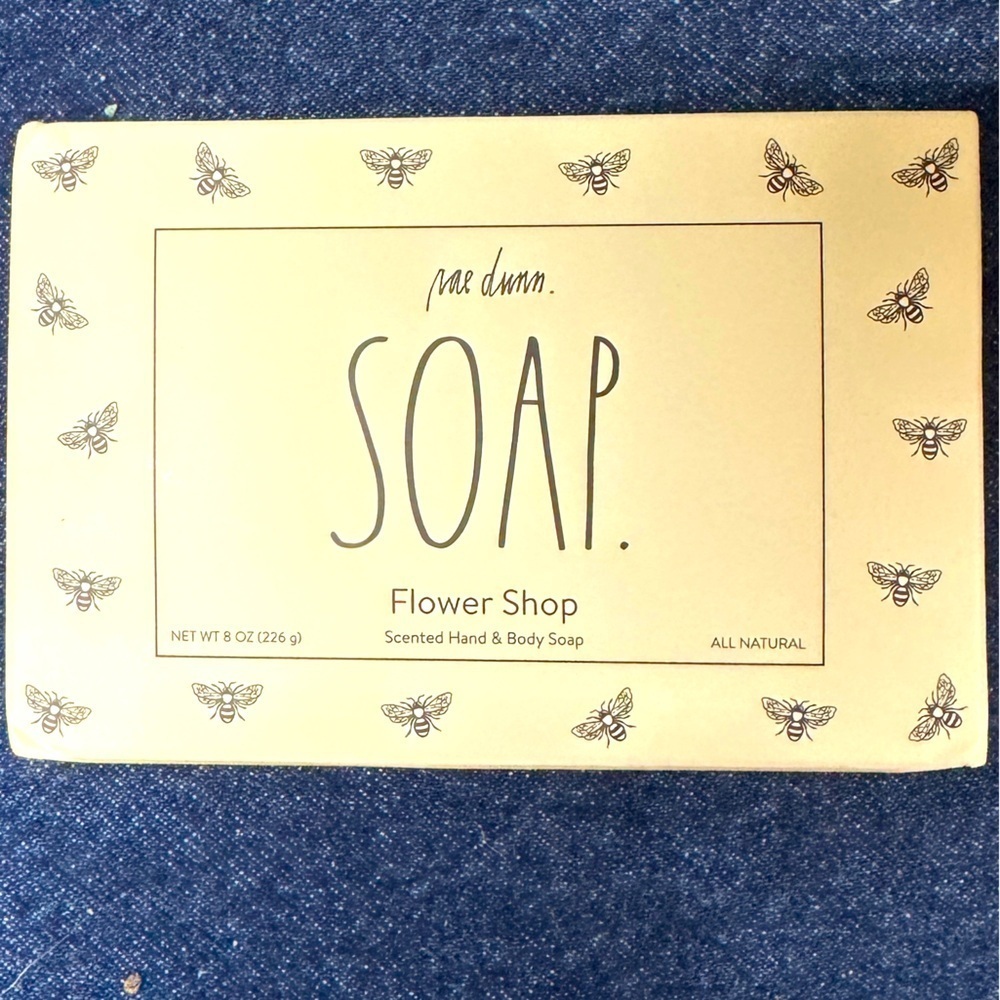 Rae Dunn “Soap” bar of soap Flower Shop